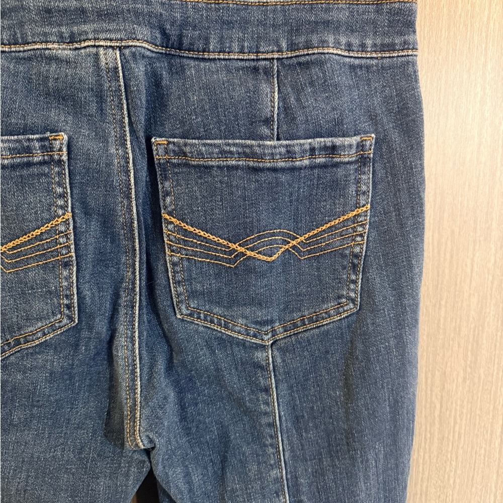 Idyllwind Dark Blue Flared Jeans - Picture 4 of 6